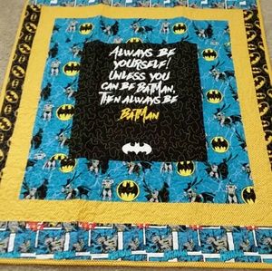 Quilt Handmade "Be Batman"